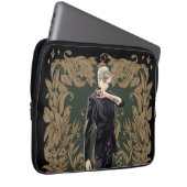 Anime Draco Malfoy Verziert Frame Laptopschutzhülle (Vorne Rechts)