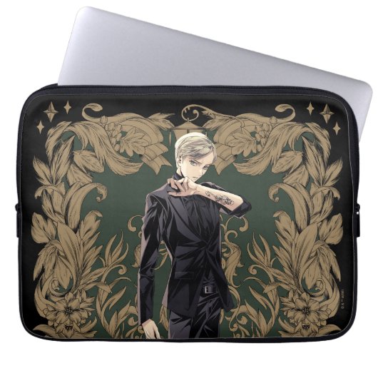 Anime Draco Malfoy Verziert Frame Laptopschutzhülle (Vorderseite)