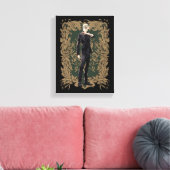 Anime Draco Malfoy Verziert Frame Leinwanddruck (Insitu (Wohnzimmer))