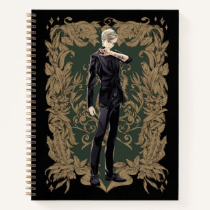 Anime Draco Malfoy Verziert Frame Notizblock