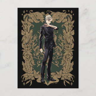 Anime Draco Malfoy Verziert Frame Postkarte