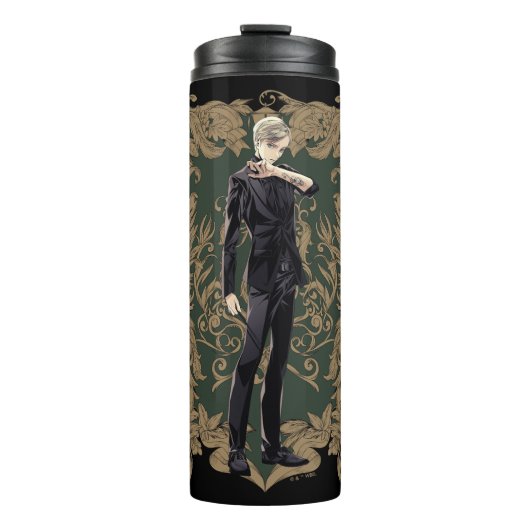 Anime Draco Malfoy Verziert Frame Thermosbecher (Vorderseite)