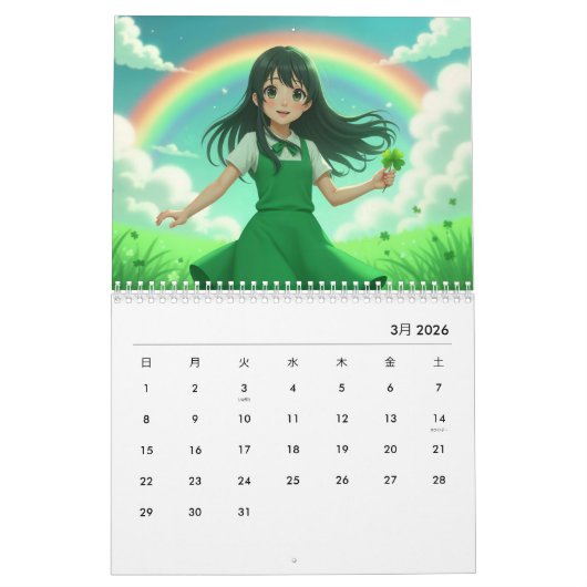 Anime Dreams 2025: Kalender (Mär 2026)
