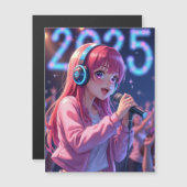 Anime Dreams 2025 Magnetkarte (Vorne/Hinten)