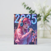 Anime Dreams 2025 Postkarte (Stehend Vorderseite)