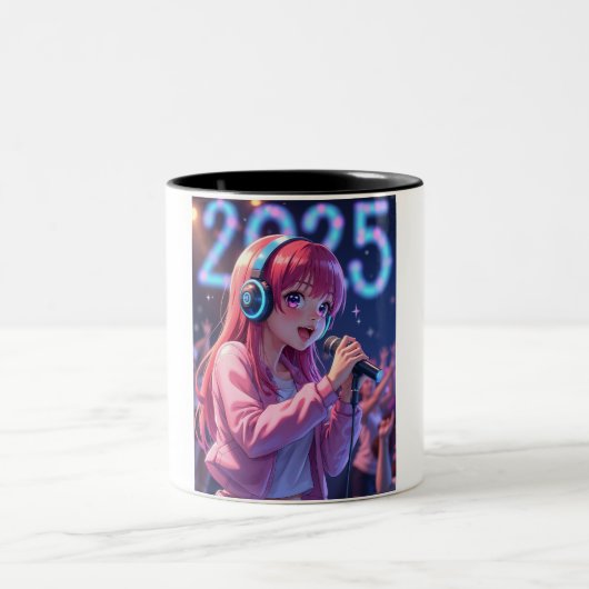 Anime Dreams 2025 Zweifarbige Tasse (Mittel)