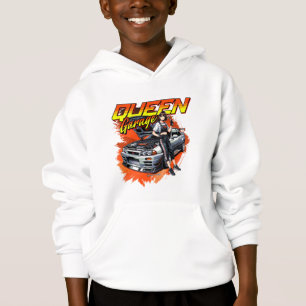 Anime Drift Mechanic Car - Garage Queen Art Hoodie