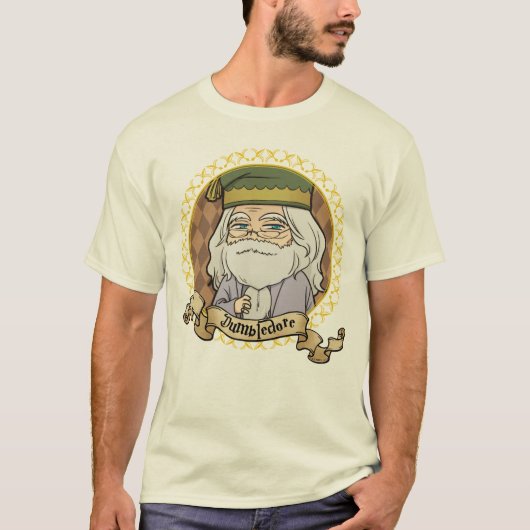 Anime Dumbledore Porträt T-Shirt (Vorderseite)