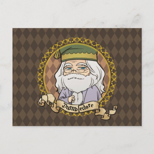 Anime Dumbledore Postkarte (Vorderseite)