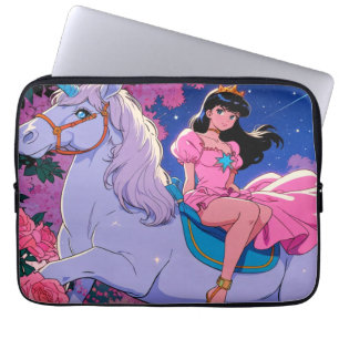 Anime Einhorn  Laptopschutzhülle