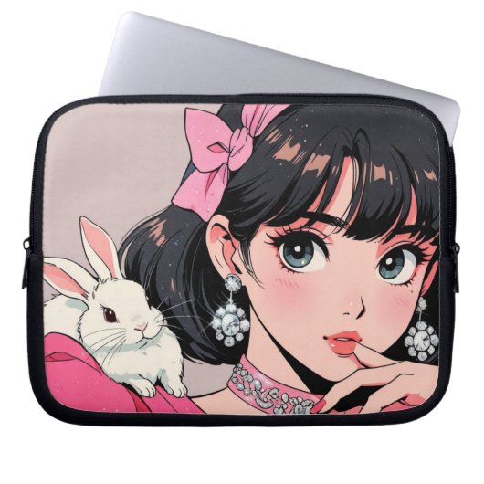 Anime Electronics Bag Laptopschutzhülle (Vorderseite)
