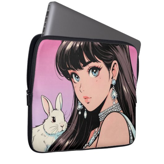 Anime Electronics Bag Laptopschutzhülle (Vorne Rechts)