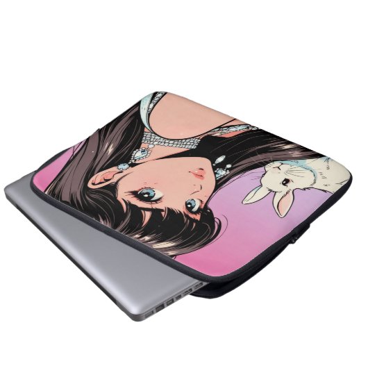 Anime Electronics Bag Laptopschutzhülle (Vorne Knopf)