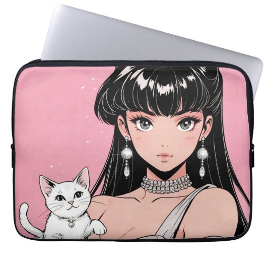 Anime Electronics Bag Laptopschutzhülle (Vorderseite)