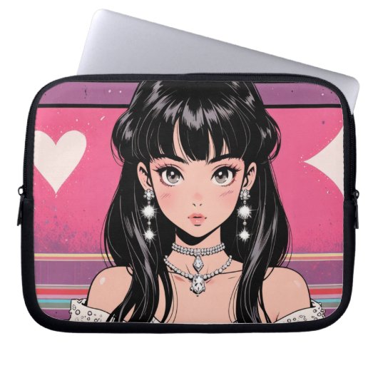 Anime Electronics Bag Laptopschutzhülle (Vorderseite)