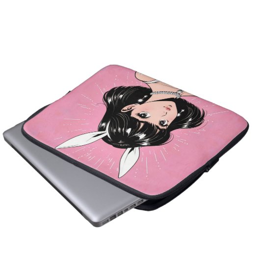Anime Electronics Bag Laptopschutzhülle (Vorne Knopf)