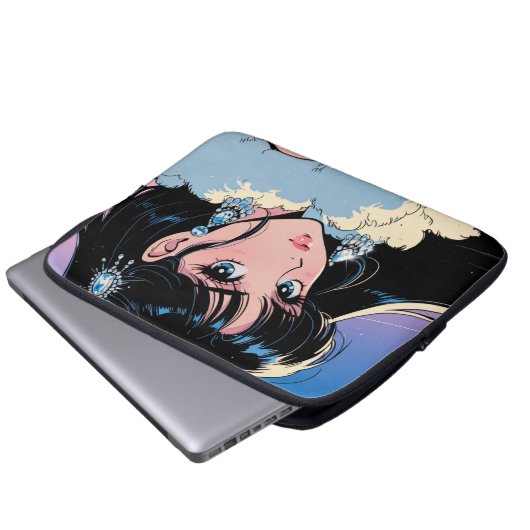 Anime Electronics Bag Laptopschutzhülle (Vorne Knopf)