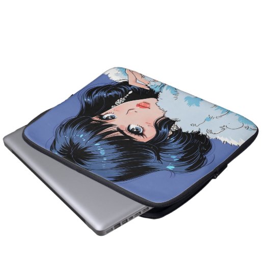 Anime Electronics Bag Laptopschutzhülle (Vorne Knopf)