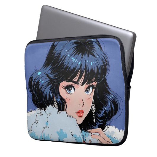 Anime Electronics Bag Laptopschutzhülle (Vorderseite Links)