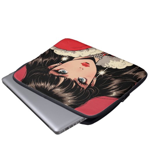 Anime Electronics Bag Laptopschutzhülle (Vorne Knopf)