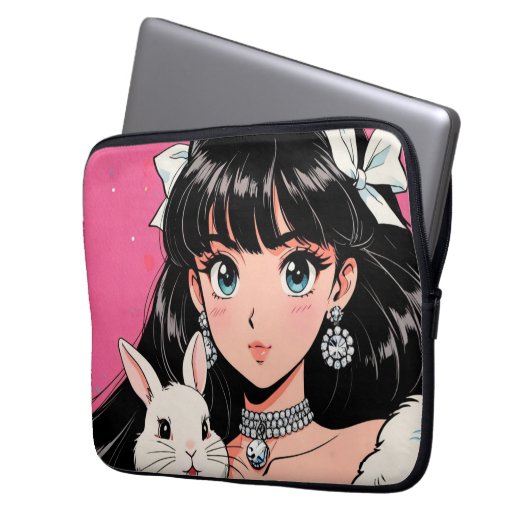 Anime Electronics Bag Laptopschutzhülle (Vorderseite Links)