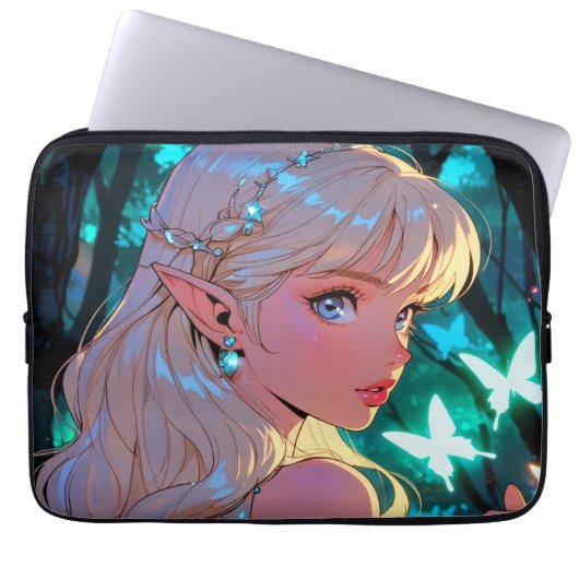 Anime Electronics Bag Laptopschutzhülle (Vorderseite)