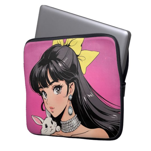 Anime Electronics Bag Laptopschutzhülle (Vorderseite Links)