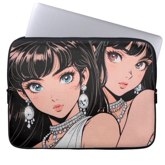 Anime Electronics Bag Laptopschutzhülle (Vorderseite)