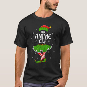 Anime-Elfen-Weihnachten-Familie-Mädchen-Frauen-Elf T-Shirt