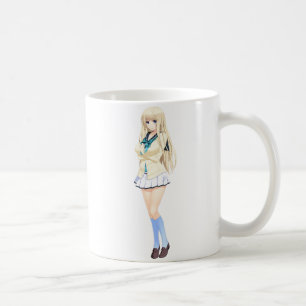 Anime Energy Tasse: Powered by Stickers & Sass Kaffeetasse