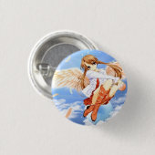 Anime-Engel Button (Vorne & Hinten)