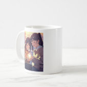 (Anime-Erntedank II) Klassische Tasse, 11 oz Kaffeetasse (Vorderseite Links)