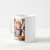 (Anime-Erntedank III) Klassische Tasse, 11 oz Kaffeetasse (Vorderseite Links)