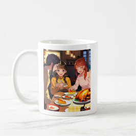 (Anime-Erntedank IV) Klassische Tasse, 11 oz Kaffeetasse