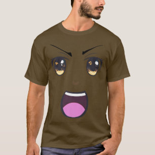 Anime Eyes Angry Japan Culture Art Japanese Aes T-Shirt