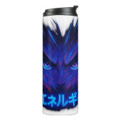 Anime Eyes Energy Drink Flasche - Cool Neon Manga (Nach links gedreht)