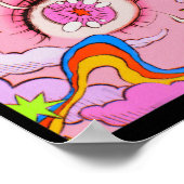 Anime Eyes Pastel Kawaii Egirl Ästhetisch Japanisc Poster (Ecke)