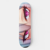 Anime Eyes Skateboard Deck (Vorderseite)