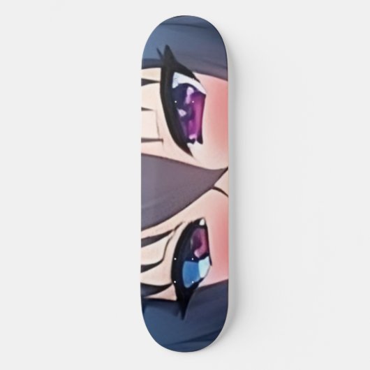 Anime Eyes Skateboard Deck (Vorderseite)