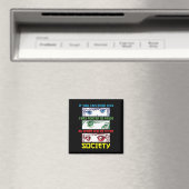 Anime Fan Anime Phrase Fun Anime Lover Magnet (In Situ (Geschirrspüler))