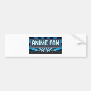 Anime-Fan-Festzelt Autoaufkleber