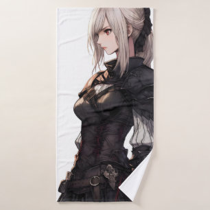 Anime-Fantasie-Schönheit Badehandtuch