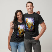Anime-Fantasiezeus-Krieger-Grafik-T-Shirt T-Shirt (Unisex)