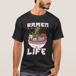 Anime Feinschmecker Ramen Life T-Shirt
