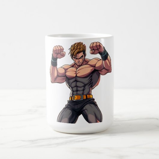 Anime Fighter Kaffeetasse (Mittel)