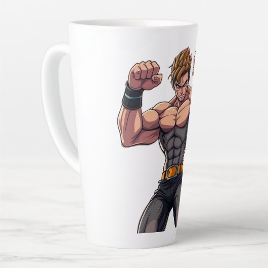 Anime Fighter Milchtasse (Linke Ecke)