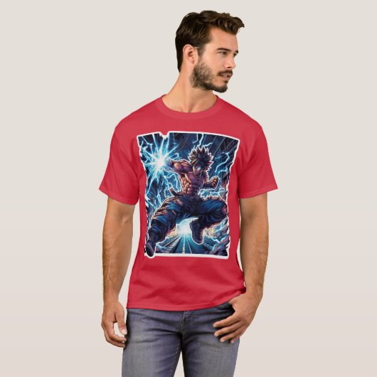 Anime Fighter T - Shirt (Vorne ganz)