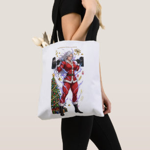 Anime Fitness Santa Weihnachten Tasche