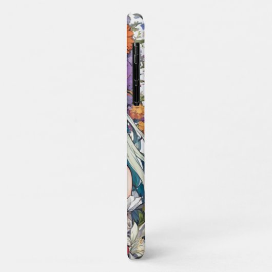Anime floral Case-Mate iPhone hülle (Hinten/Links)