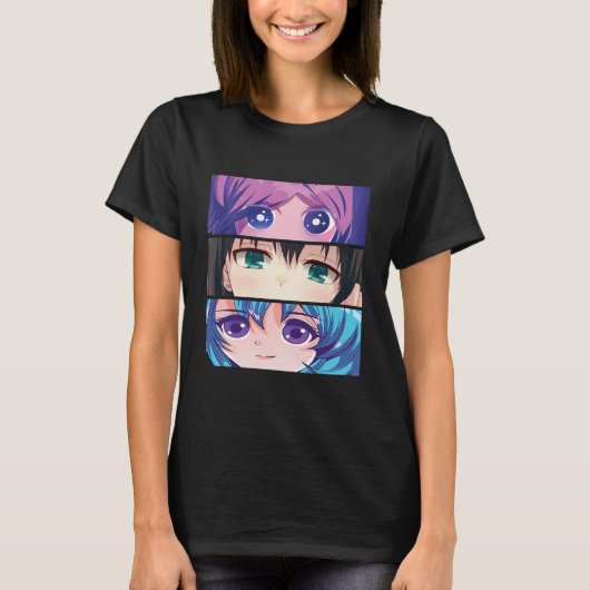 Anime Forn Girls Niedlich Anime Cosplay T-Shirt (Vorderseite)